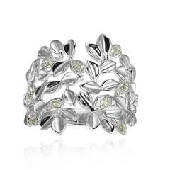 Anello in argento con Peridoto