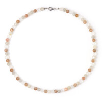 Collana in argento con Pietra di Luna