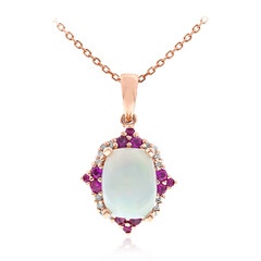 Collana in oro con Opale di Welo AAA