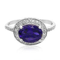 Anello in argento con Iolite Ceylon