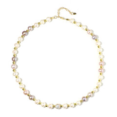 Collana in argento con Ematite Dorata