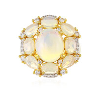 Anello in argento con Opale di Welo