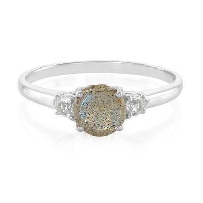 Anello in argento con Spectrolite