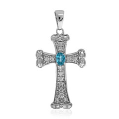 Ciondolo in argento con Zircone Ratanakiri
