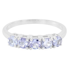 Anello in argento con Tanzanite