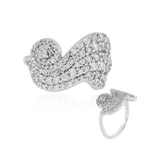 Anello in argento con Zircone (SAELOCANA)