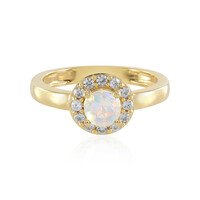 Anello in argento con Opale di Welo
