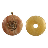 Accessorio in argento con Barite