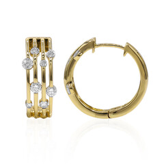 Orecchini in oro con Diamante IF (D)