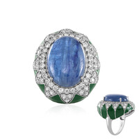 Anello in argento con Cianite