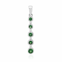Ciondolo in argento con Tsavorite del Kenya (Pallanova)