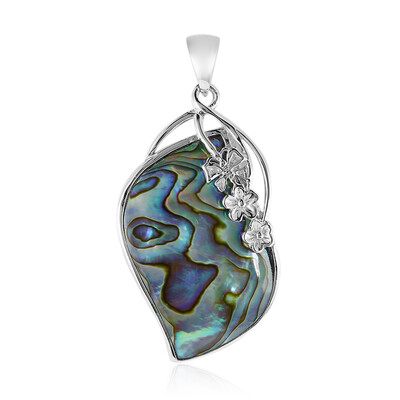 Ciondolo in argento con Conchiglia Abalone (Art of Nature)