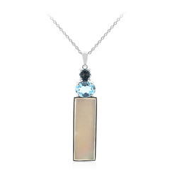 Collana in argento con Madreperla