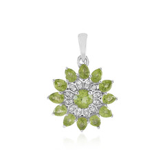 Ciondolo in argento con Peridoto