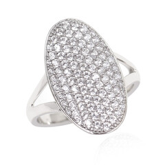 Anello in argento con Zircone