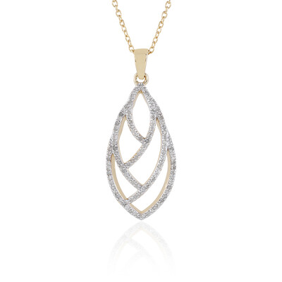 Collana in argento con Diamante I2 (J)