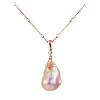 Collana in argento con Perla Ming (TPC)