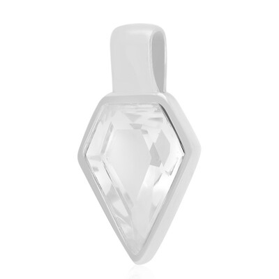 Ciondolo in argento con Quarzo Bianco