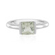 Anello in argento con Ametista Verde