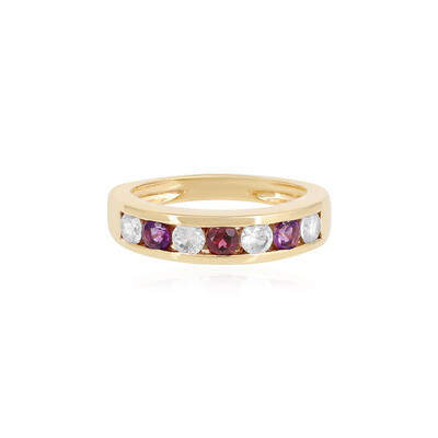 Anello in argento con Ametista