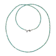 Collana in argento con Amazzonite