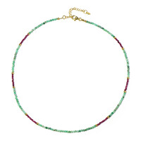 Collana in argento con Smeraldo Socoto