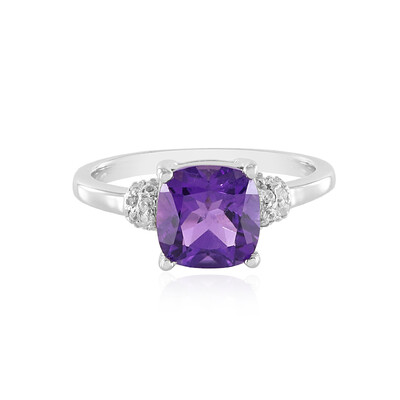 Anello in argento con Ametista Uruguay