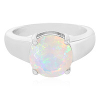 Anello in argento con Opale di Welo