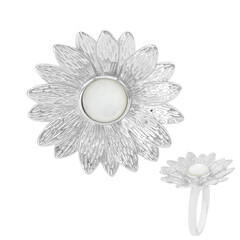 Anello in argento con Madreperla