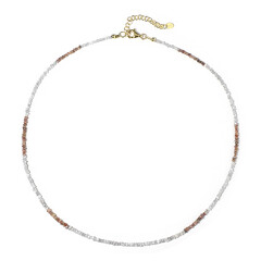 Collana in argento con Diamante Color Argento