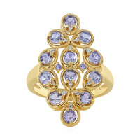 Anello in argento con Tanzanite