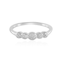 Anello in argento con Diamante I2 (I)