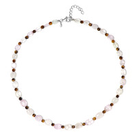 Collana in argento con Kunzite