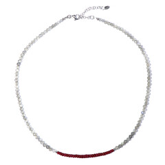 Collana in argento con Labradorite