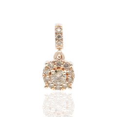 Ciondolo in oro con Diamante Rose de France SI1 di Argyle
