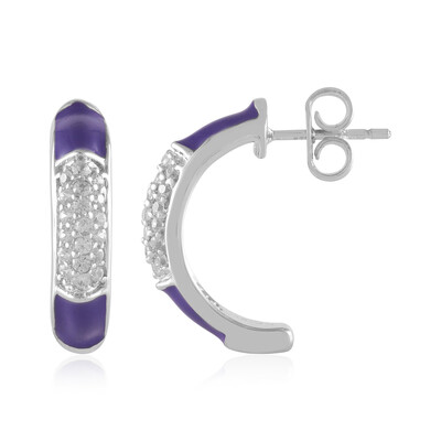 Orecchini in argento con Zircone