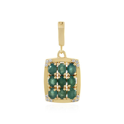 Ciondolo in argento con Grandidierite