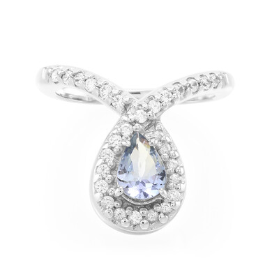 Anello in argento con Tanzanite Fancy