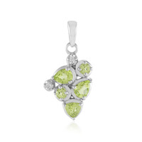 Ciondolo in argento con Peridoto