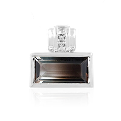 Ciondolo in argento con Quarzo Bicolore (MONOSONO COLLECTION)