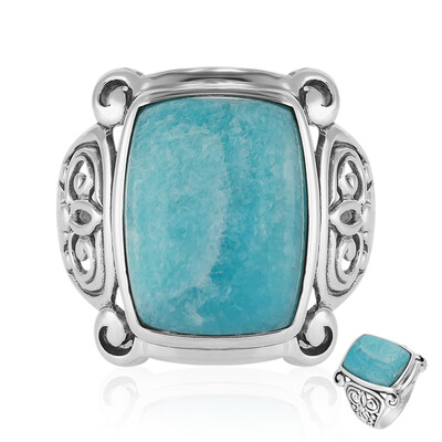 Anello in argento con Amazzonite (Art of Nature)