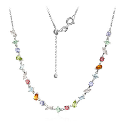 Collana in argento con Citrino