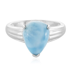 Anello in argento con Larimar