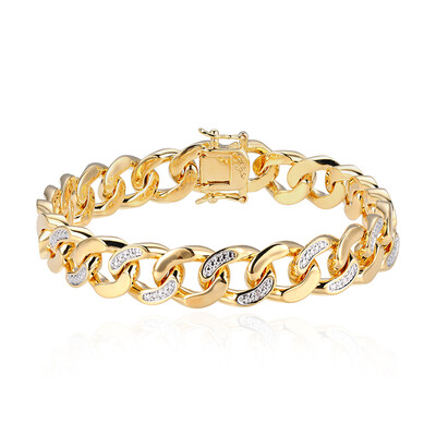 Bracciale in ottone con Diamante I3 (I) (Juwelo Style)