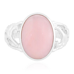 Anello in argento con Opale Rosa
