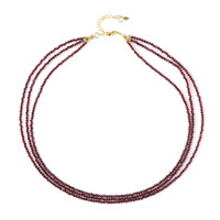 Collana in argento con Granato d’India