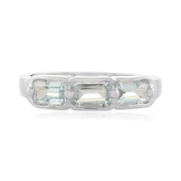 Anello in argento con Acquamarina
