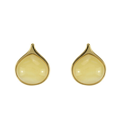 Orecchini in argento con Ambra Baltica (dagen)