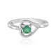 Anello in argento con Smeraldo Russo
