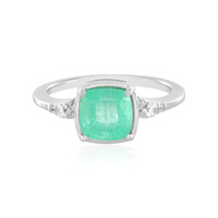 Anello in argento con Smeraldo Russo